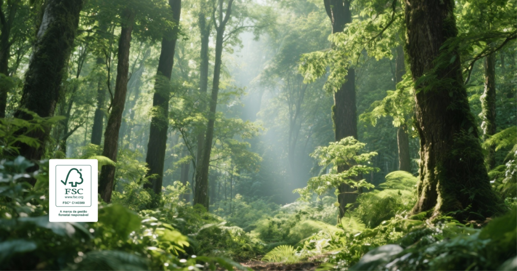 A Intercarta tem responsabilidade ambiental e garante a procedência da matéria prima utilizada em seus produtos.